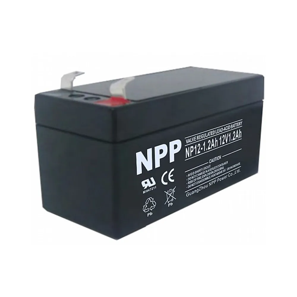 מצבר אטוםNPP-1.2AH 12V
