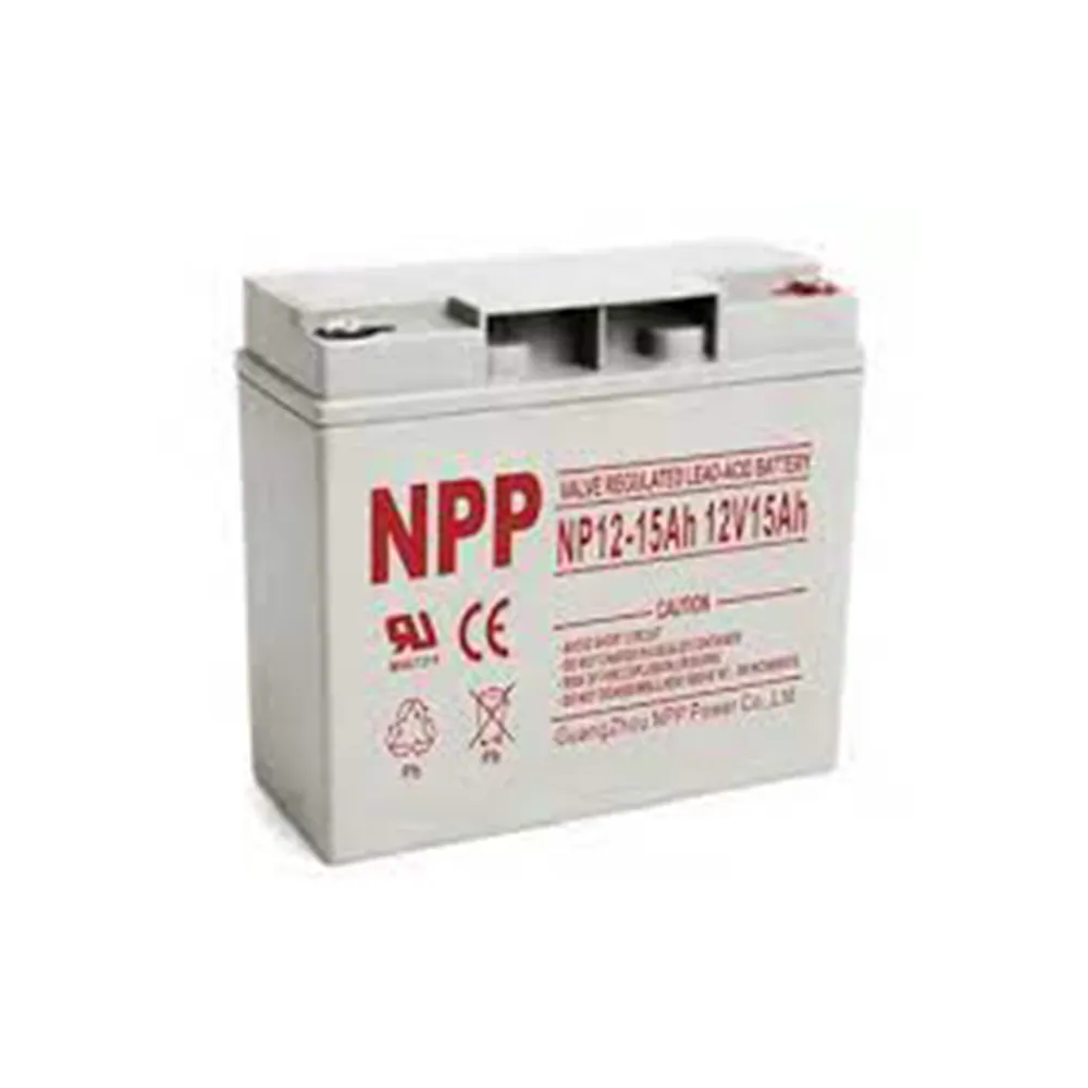 מצבר אטוםNPP-15AH 12V