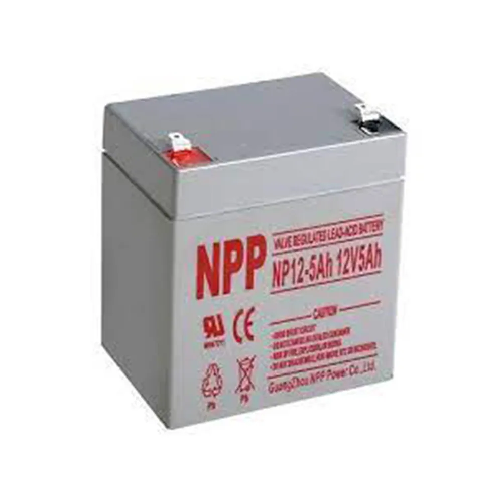 מצבר אטום NPP-5 AH 12V
