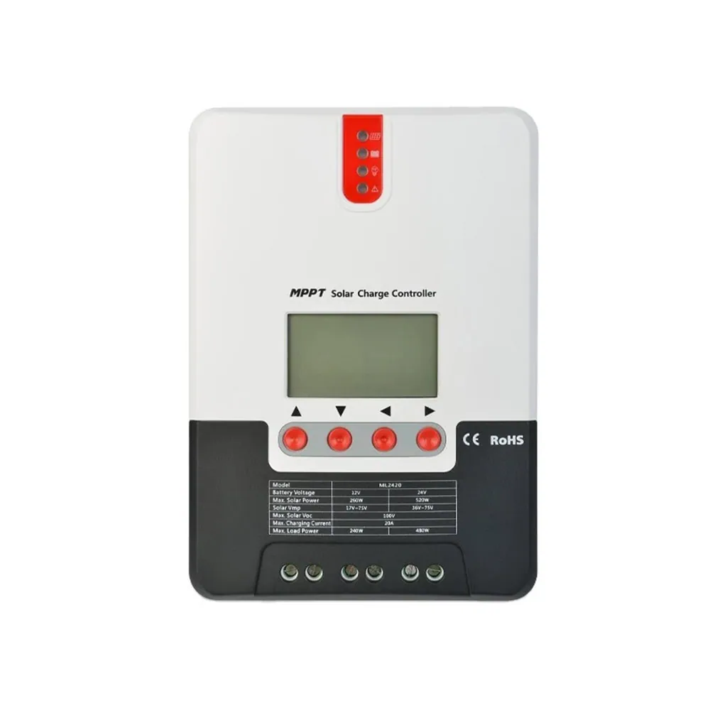 בקר טעינה סולארי SRNE-60A MPPT