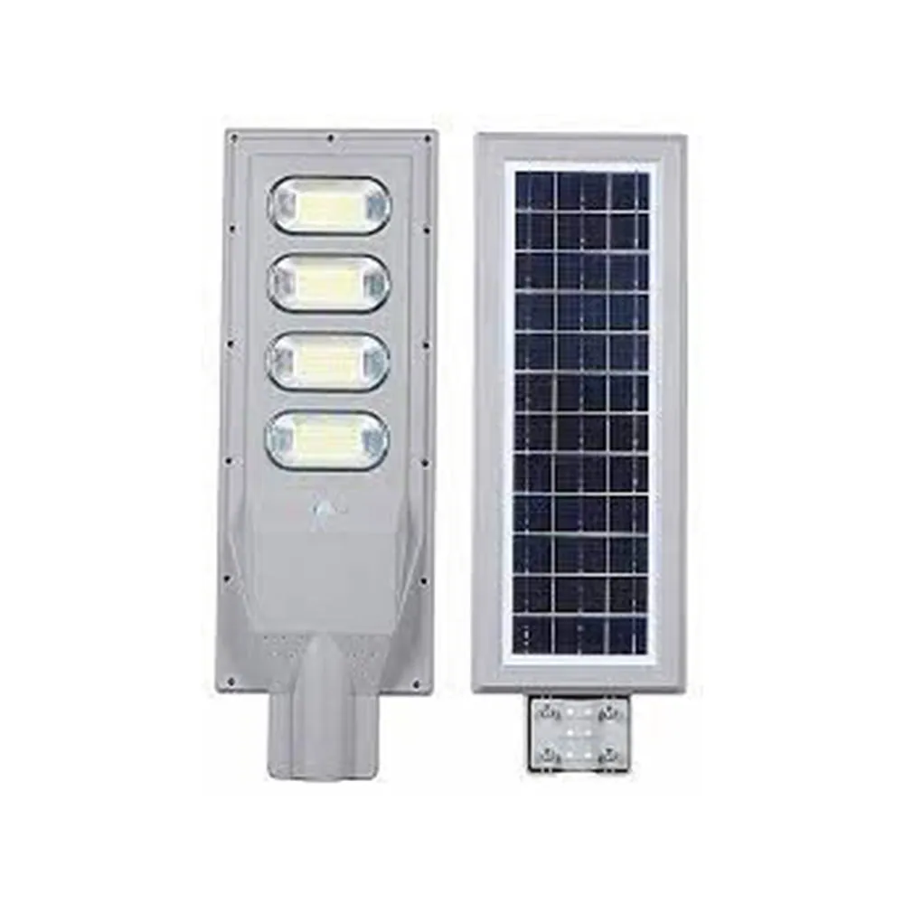 תאורת לד סולארית 120W לעמוד/סטנד לבן