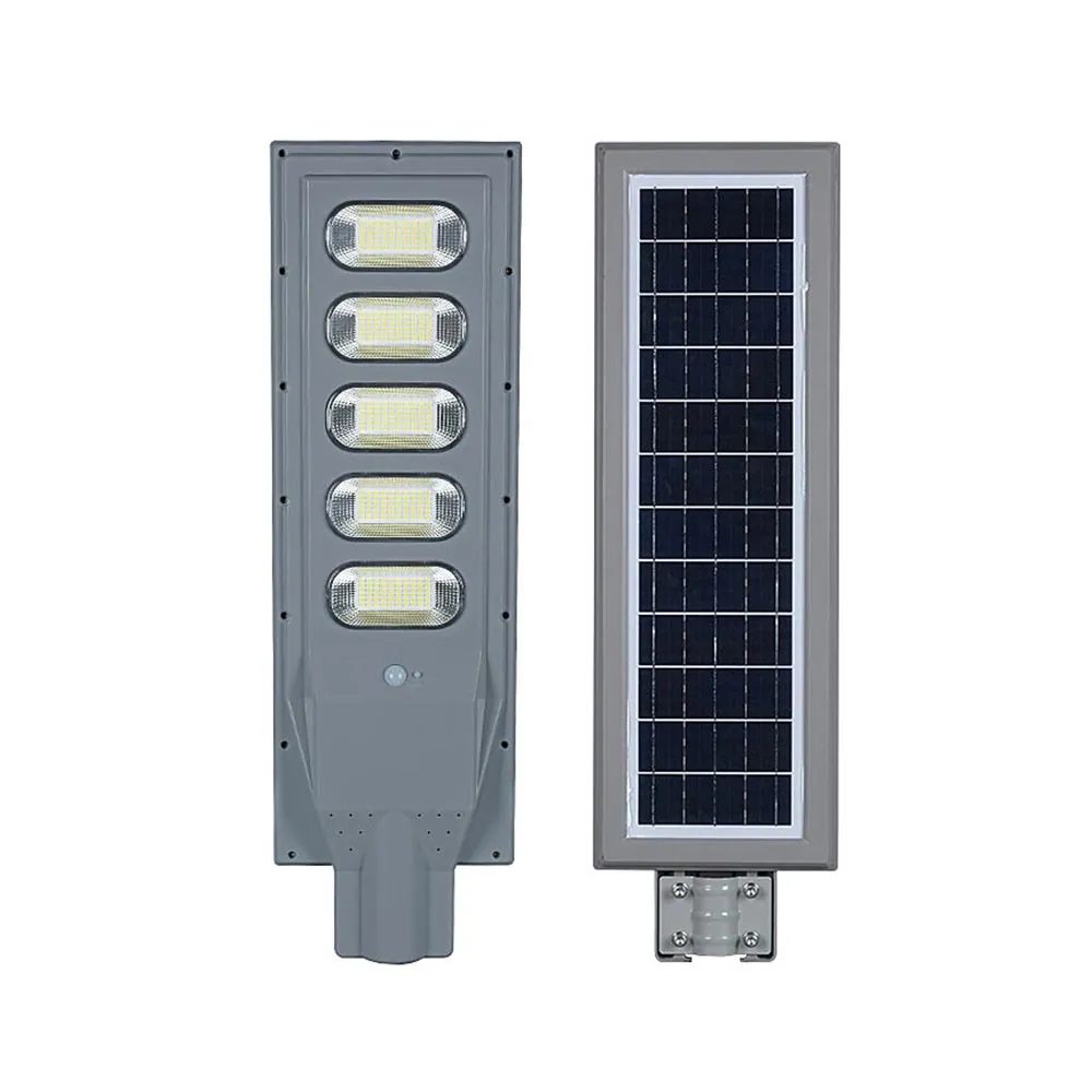 תאורת לד סולארית 150W לעמוד/סטנד לבן