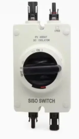 מנתק לפאנל מוגן מים 1200VDC 32A
