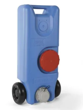 מיכל מים אפורים נייד 40 ליטר לקרוואן