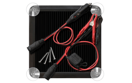 פאנל סולארי BLSOLAR2 2.5W לטעינת מצבר 12V