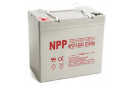 מצבר פריקה עמוקה 12V 50AH ג'ל