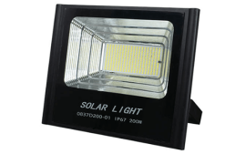 פרוז'קטור סולארי 200W+ פאנל סולארי 50W