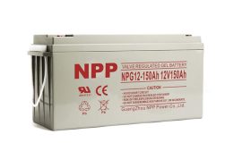 מצבר ג'ל פריקה עמוקה 12V 150AH NPP